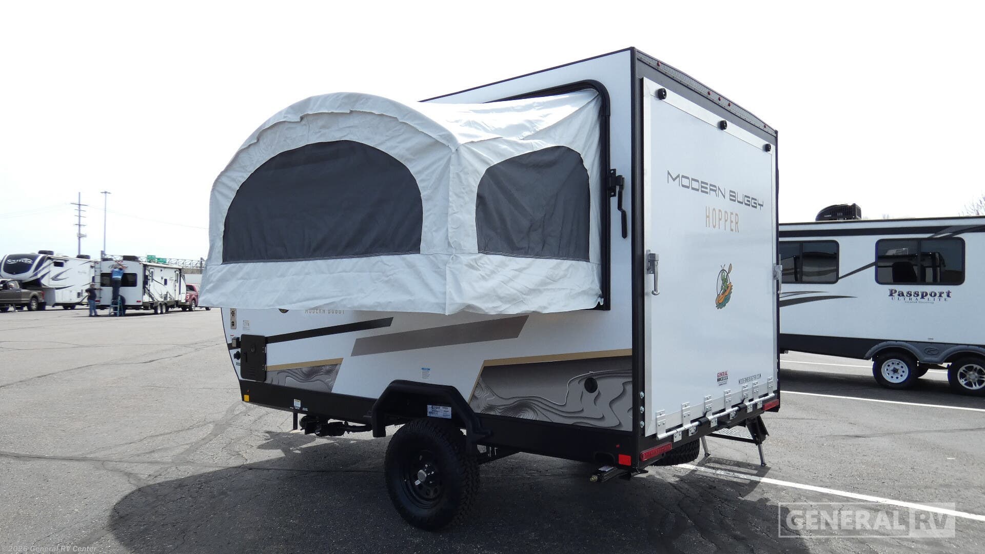 2026 Hopper HOPPER 2 by Modern Buggy Trailers from General RV Center in Wixom, Michigan