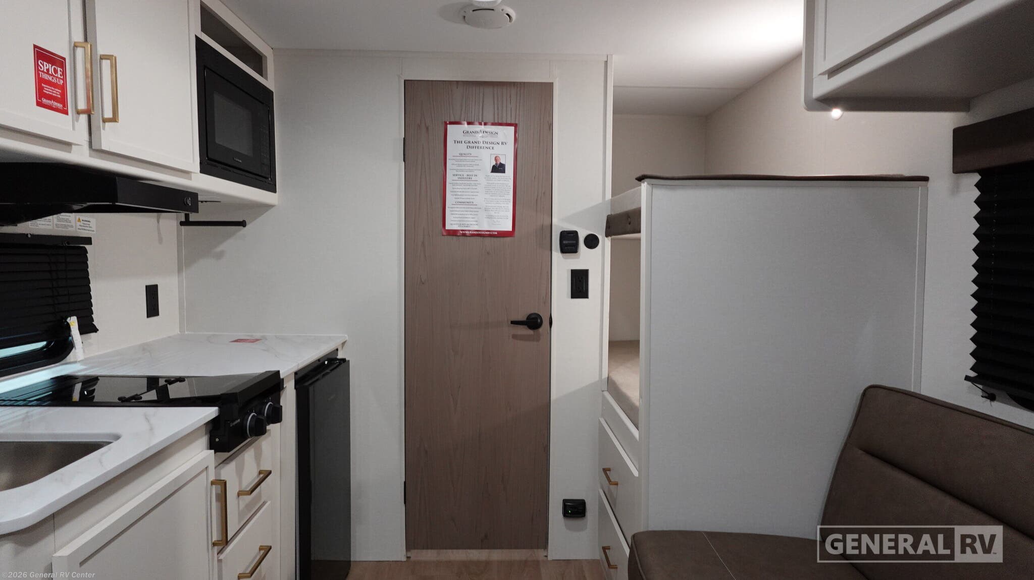 2027 Grand Design Transcend One 151BH - New Travel Trailer For Sale by General RV Center in Wixom, Michigan