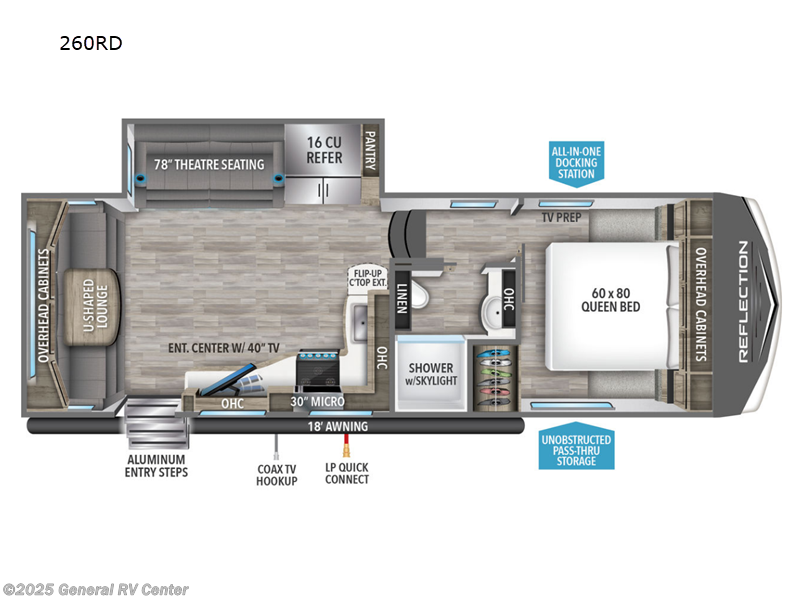 2024 Grand Design Reflection 150 Series 260RD RV for Sale in Birch Run