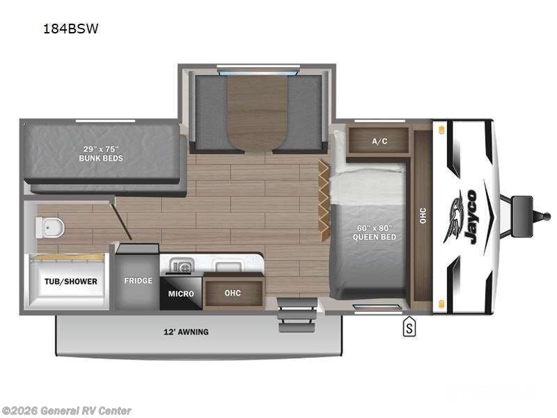 2024 Jayco Jay Flight 184BS BAJA EDT - Used Travel Trailer For Sale by General RV Center in Birch Run, Michigan