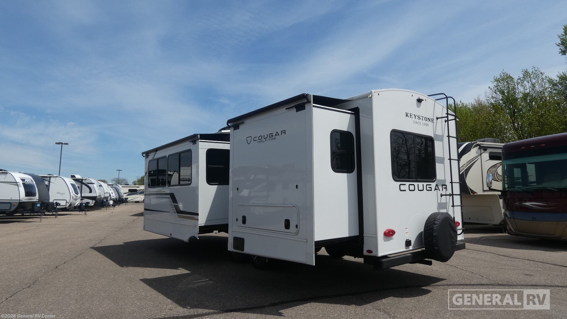 2026 Cougar Half Ton 25FKD by Keystone from General RV Center in Birch Run, Michigan