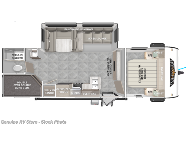 2024 Forest River Wildwood 28DBUD - New Travel Trailer For Sale by Genuine RV & Powersports in Nacogdoches, Texas