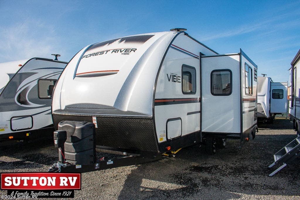 forest river vibe travel trailers