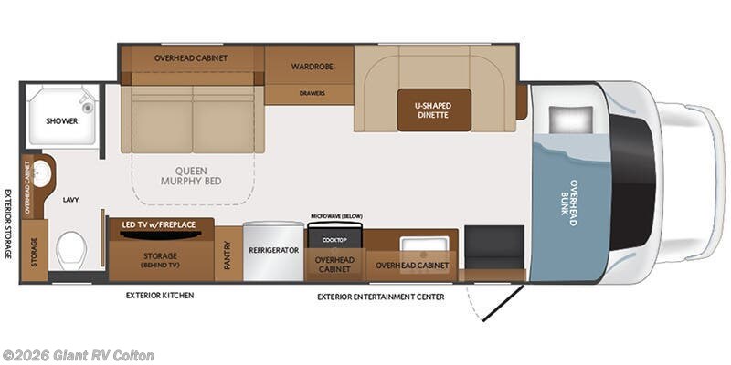 2025 Fleetwood Altitude 27U - New Class C For Sale by Giant RV in Colton, California