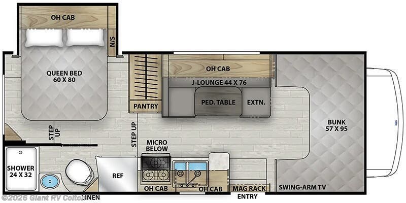 2025 Coachmen Leprechaun 210RSS Ford - New Class C For Sale by Giant RV in Colton, California