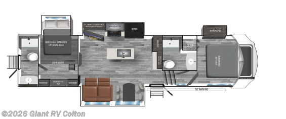 2025 Corterra CT 3.5 by Heartland from Giant RV in Colton, California