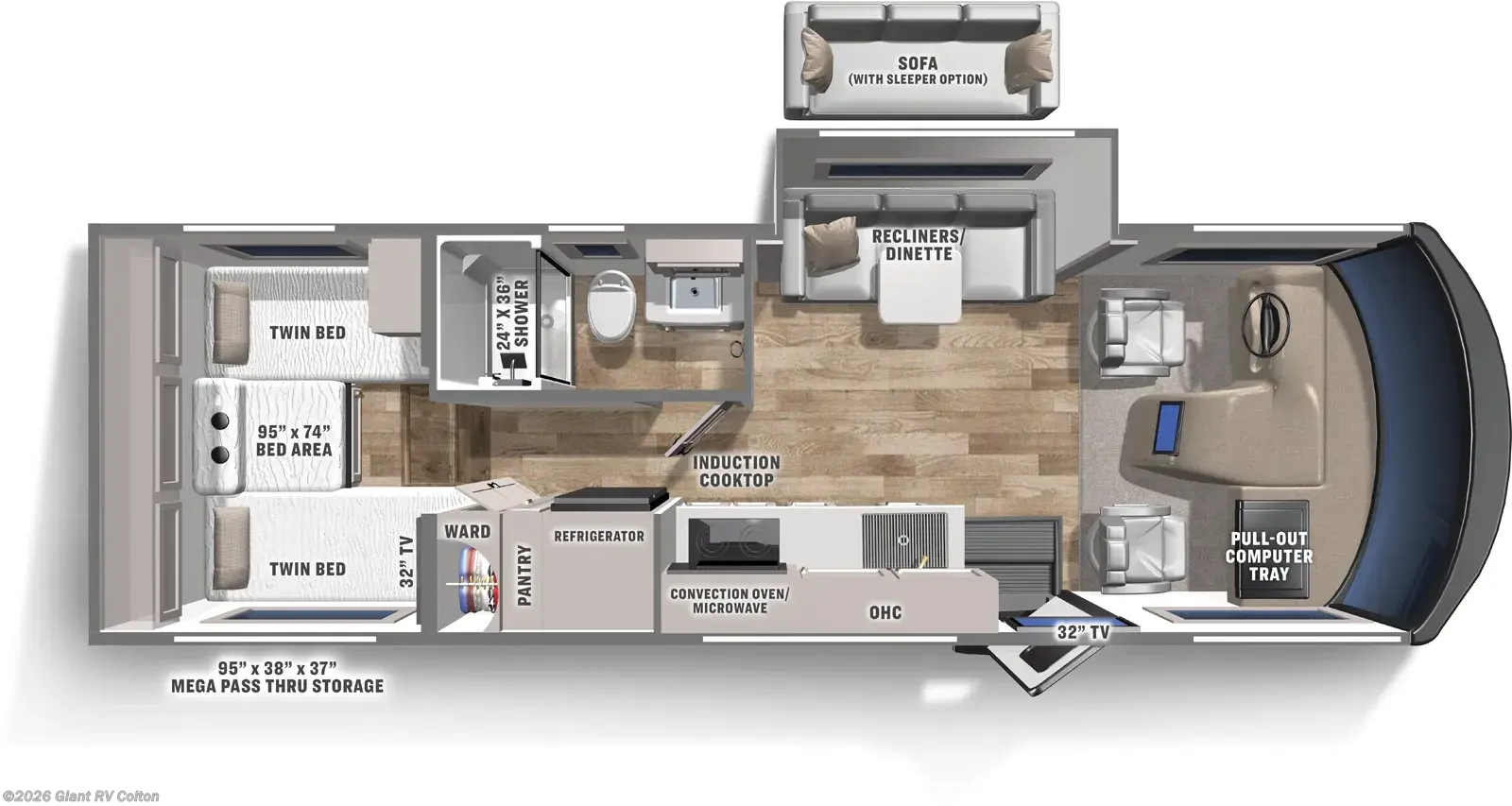 New 2026 Coachmen Euro 25TB available in Colton, California