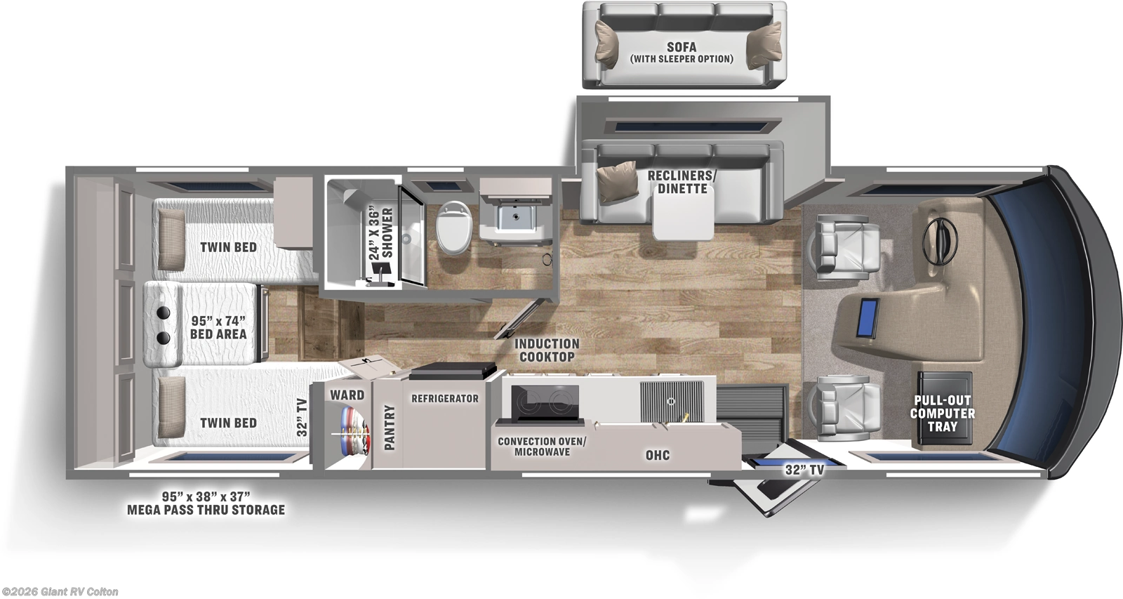 2026 Euro 25TB by Coachmen from Giant RV in Colton, California