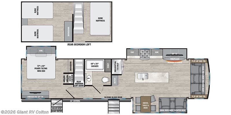 2026 Alliance RV Benchmark 42LFT - New Destination Trailer For Sale by Giant RV in Colton, California