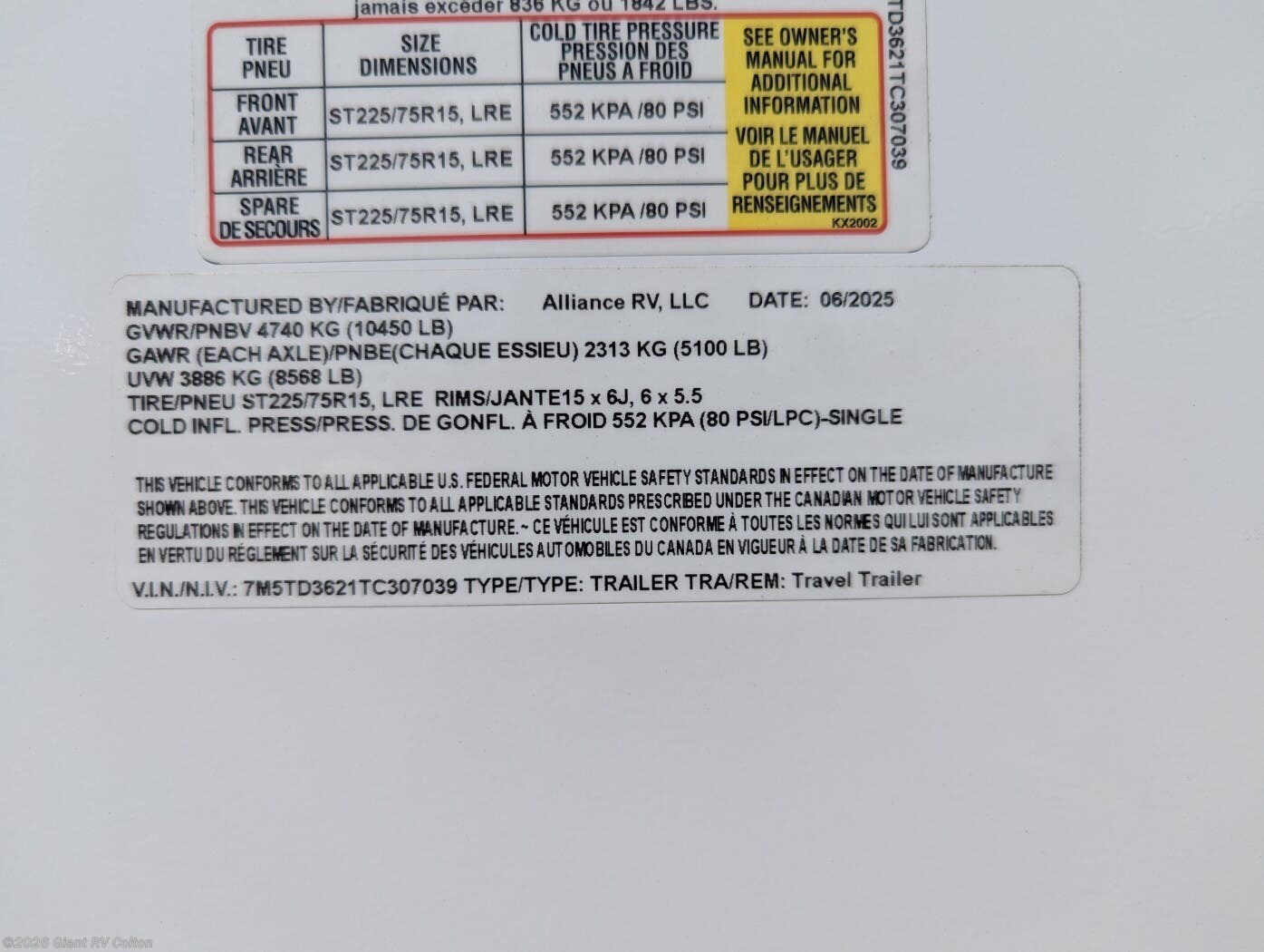 2026 Delta 321BH by Alliance RV from Giant RV in Colton, California