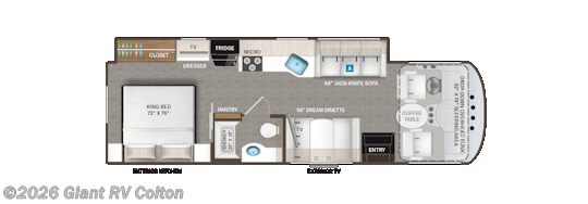 2026 Windsport 29L by Thor Motor Coach from Giant RV in Colton, California