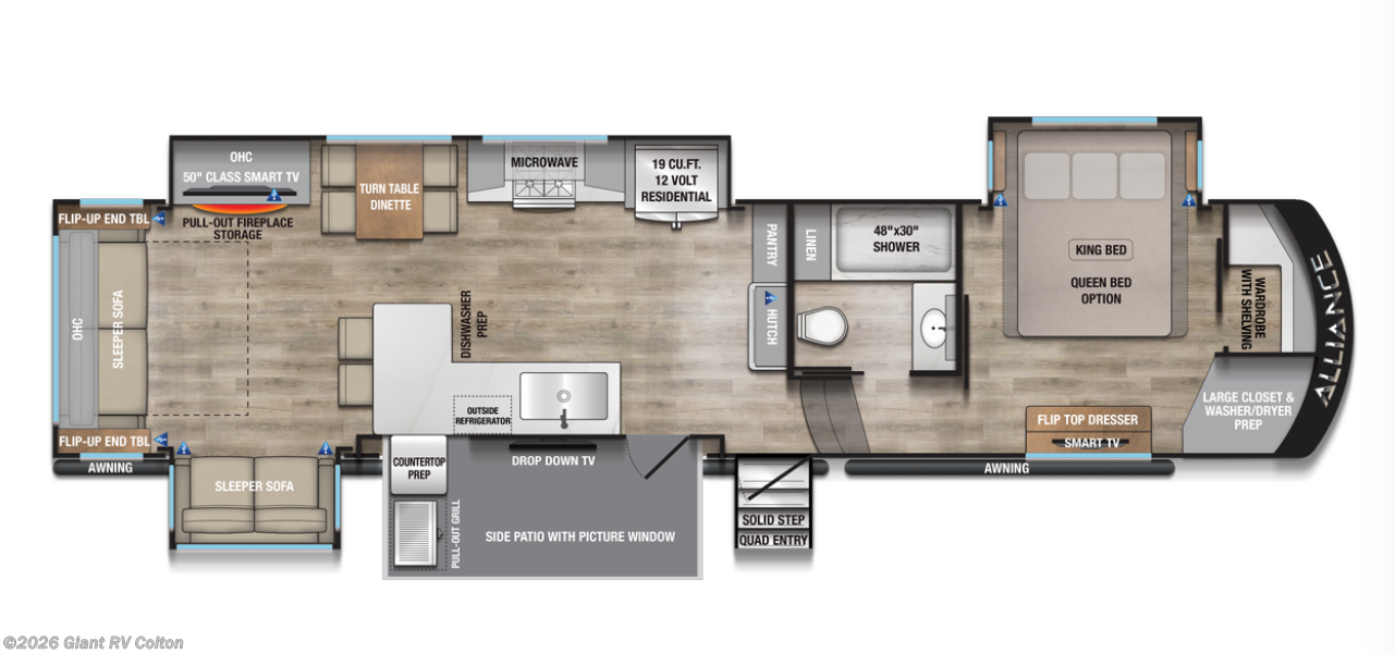 2026 Alliance RV Paradigm 388SP - New Fifth Wheel For Sale by Giant RV in Colton, California