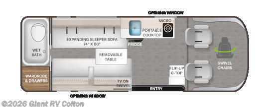 2026 Tellaro 20L by Thor Motor Coach from Giant RV in Colton, California