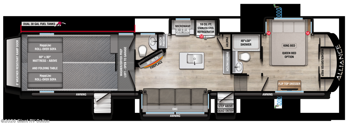 2026 Valor 41V16 by Alliance RV from Giant RV in Colton, California