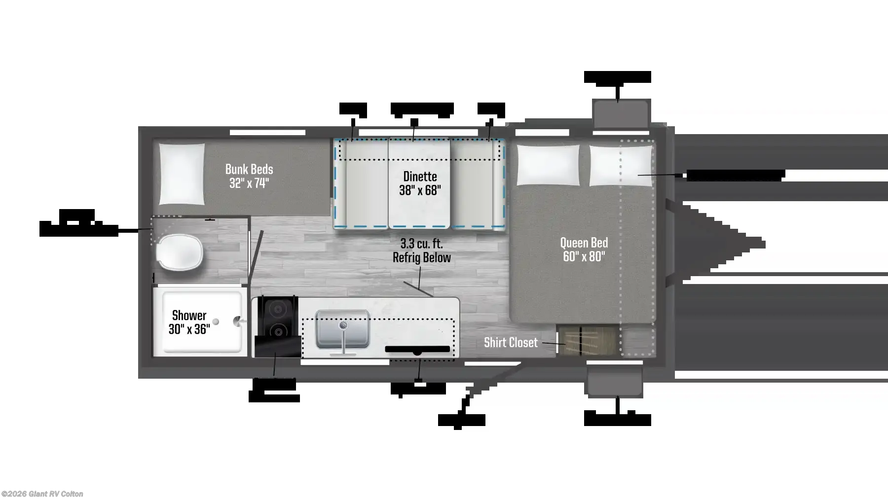 2025 Access 15BH by Winnebago from Giant RV in Colton, California