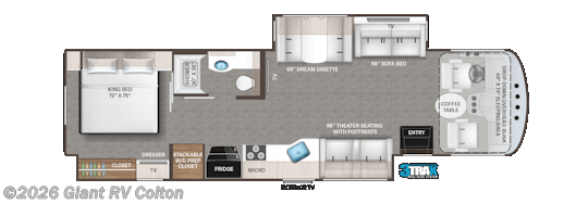 2026 Thor Motor Coach Windsport 35R - New Class A For Sale by Giant RV in Colton, California