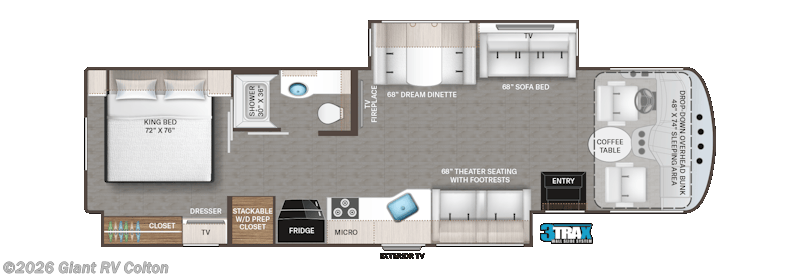 2026 Windsport 35R by Thor Motor Coach from Giant RV in Colton, California