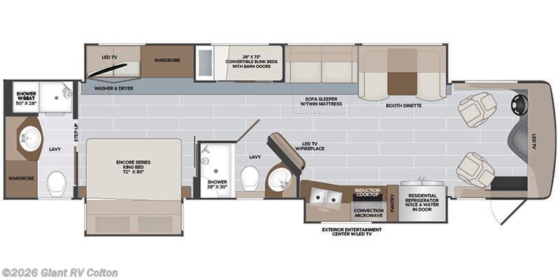 2024 Holiday Rambler Endeavor 38N - New Class A For Sale by Giant RV in Colton, California