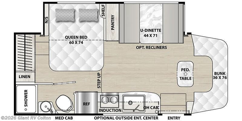 2025 Coachmen Prism Select 24FSS - New Class C For Sale by Giant RV in Colton, California