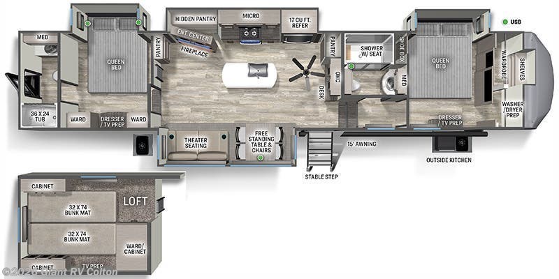 2026 Forest River Sierra 4002FB - New Fifth Wheel For Sale by Giant RV in Colton, California