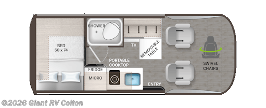 2026 Tranquility 19M by Thor Motor Coach from Giant RV in Colton, California