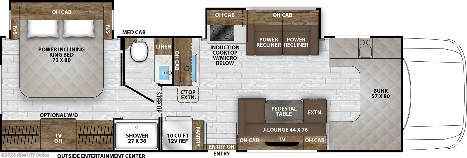 2026 Entourage 330DS by Coachmen from Giant RV in Colton, California