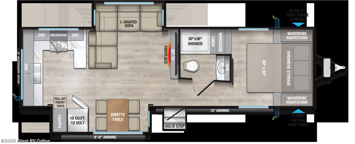 2026 Alliance RV Delta 284RK - New Travel Trailer For Sale by Giant RV in Colton, California