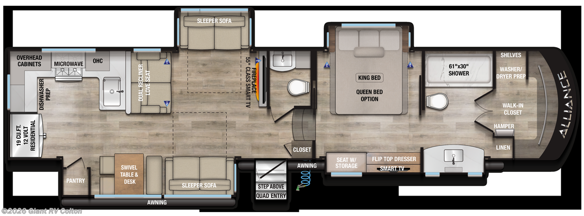 2026 Alliance RV Paradigm 382RK - New Fifth Wheel For Sale by Giant RV in Colton, California
