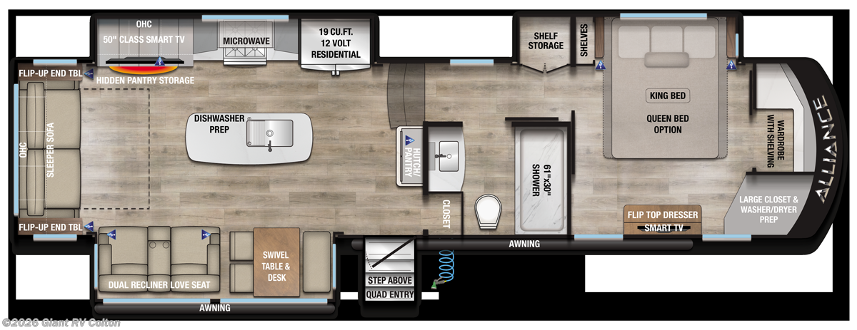 2026 Alliance RV Paradigm 340RL - New Fifth Wheel For Sale by Giant RV in Colton, California