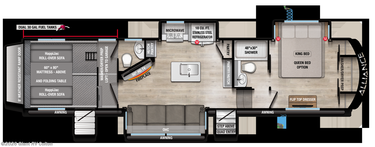 2026 Valor 36V11 by Alliance RV from Giant RV in Colton, California
