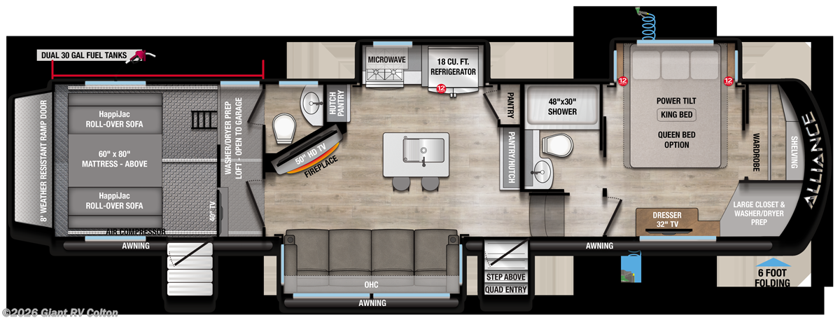 2026 Valor 36V11 by Alliance RV from Giant RV in Colton, California