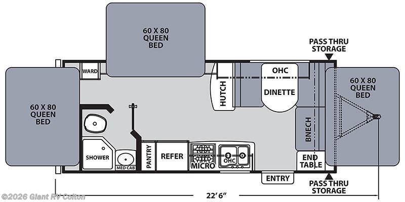 2021 Coachmen Apex Nano 20X - Used Travel Trailer For Sale by Giant RV in Colton, California