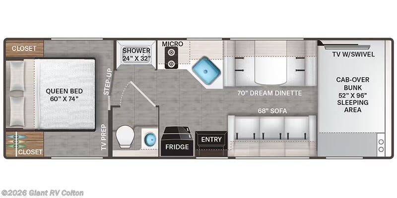 2026 Thor Motor Coach Four Winds 28G - New Class C For Sale by Giant RV in Colton, California