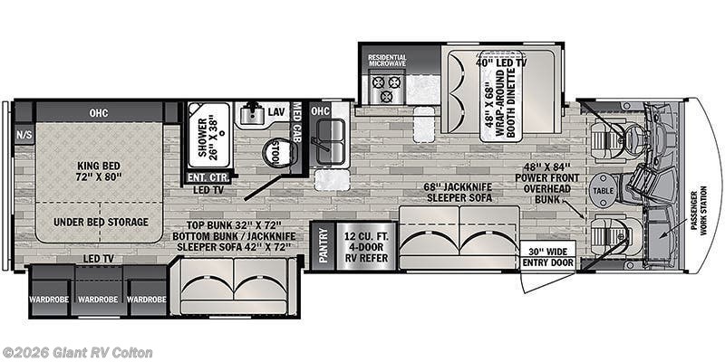 2023 Forest River FR3 32DS - Used Class A For Sale by Giant RV in Colton, California