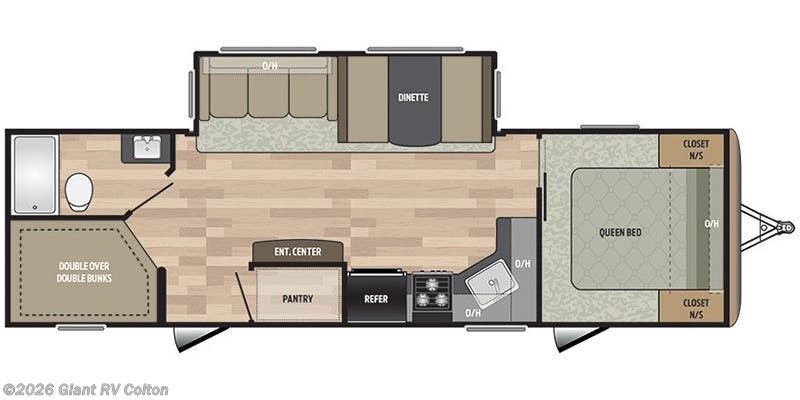 2019 Keystone Springdale West 280BHWE - Used Travel Trailer For Sale by Giant RV in Colton, California
