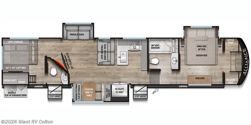 2026 Alliance RV Avenue 38DBL - New Fifth Wheel For Sale by Giant RV in Colton, California