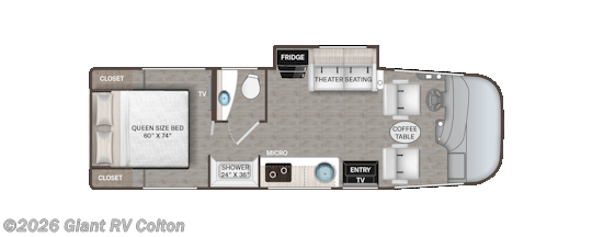 2026 Axis 26.1 by Thor Motor Coach from Giant RV in Colton, California