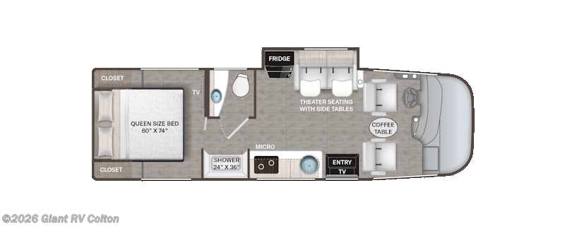 New 2026 Thor Motor Coach Axis 26.1 available in Colton, California
