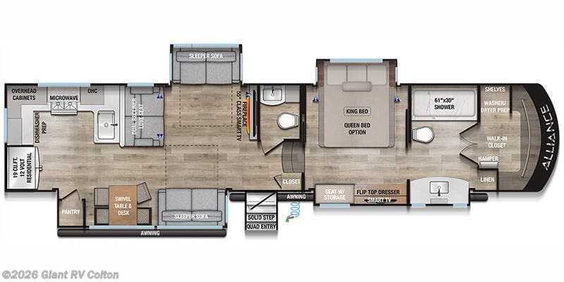2026 Alliance RV Paradigm 382RK - New Fifth Wheel For Sale by Giant RV in Colton, California