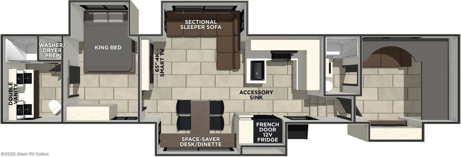 2026 Crusader FAM37 by Prime Time from Giant RV in Colton, California