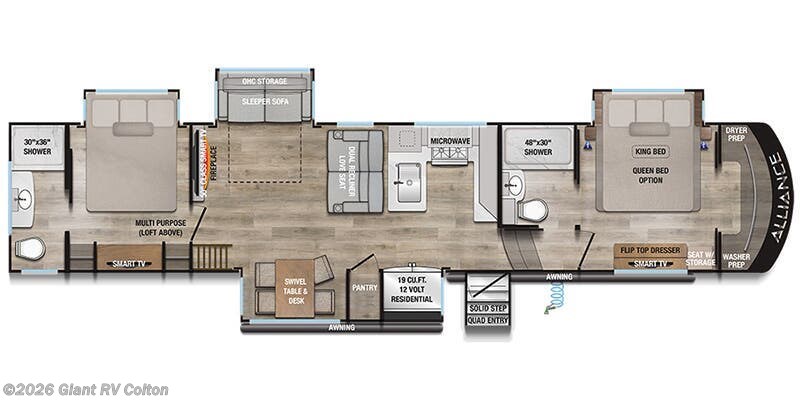 2026 Alliance RV Paradigm 395DS - New Fifth Wheel For Sale by Giant RV in Colton, California