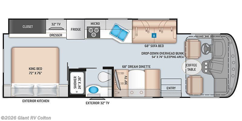 2023 Thor Motor Coach Windsport 29M - Used Class A For Sale by Giant RV in Colton, California