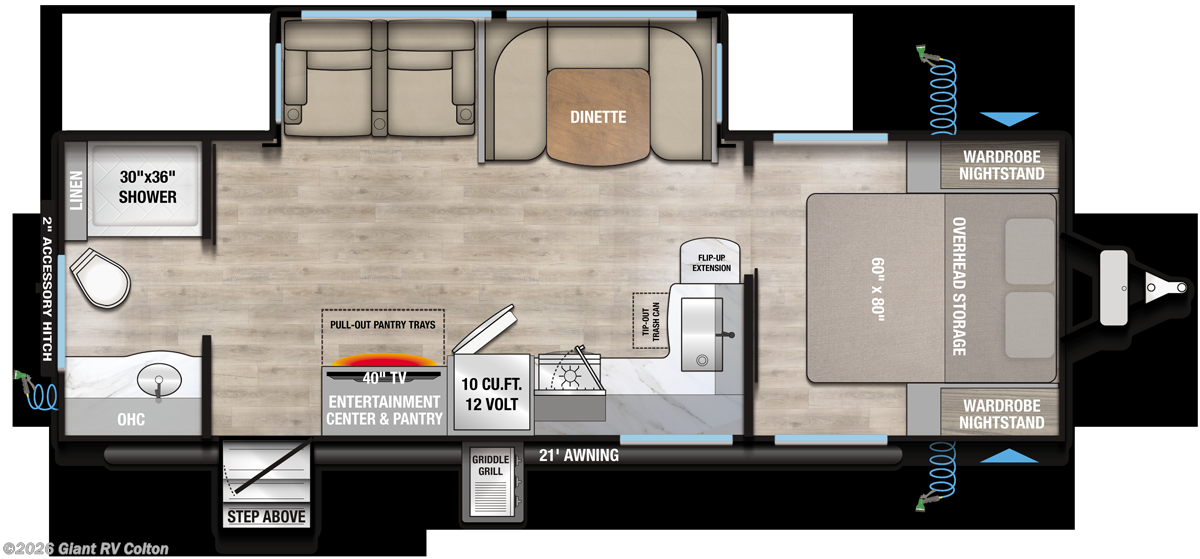2027 Alliance RV Delta 262RB - New Travel Trailer For Sale by Giant RV in Colton, California