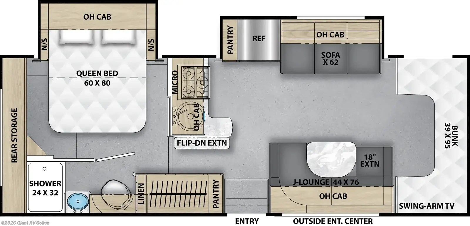 2027 Coachmen Cross Trail 26XG - New Class C For Sale by Giant RV in Colton, California