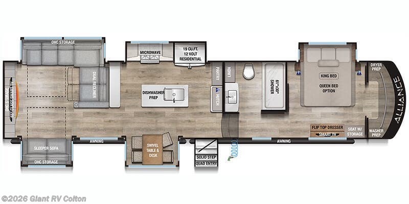 2025 Alliance RV Paradigm 375RD - New Fifth Wheel For Sale by Giant RV in Colton, California