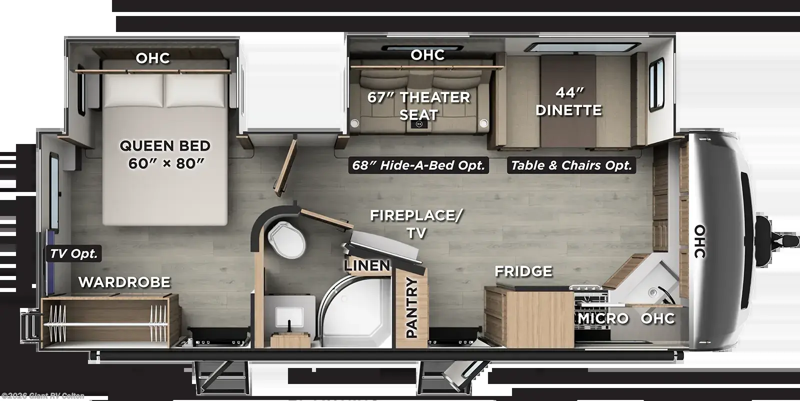 2027 Forest River Rockwood Ultra Lite 2608BS - New Travel Trailer For Sale by Giant RV in Colton, California