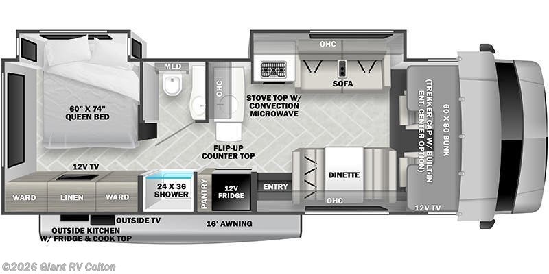 2024 Forest River Sunseeker 2860DS - Used Class C For Sale by Giant RV in Colton, California