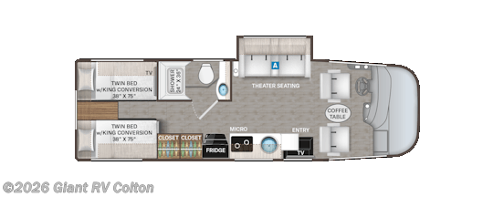 2027 Axis 26.2 by Thor Motor Coach from Giant RV in Colton, California