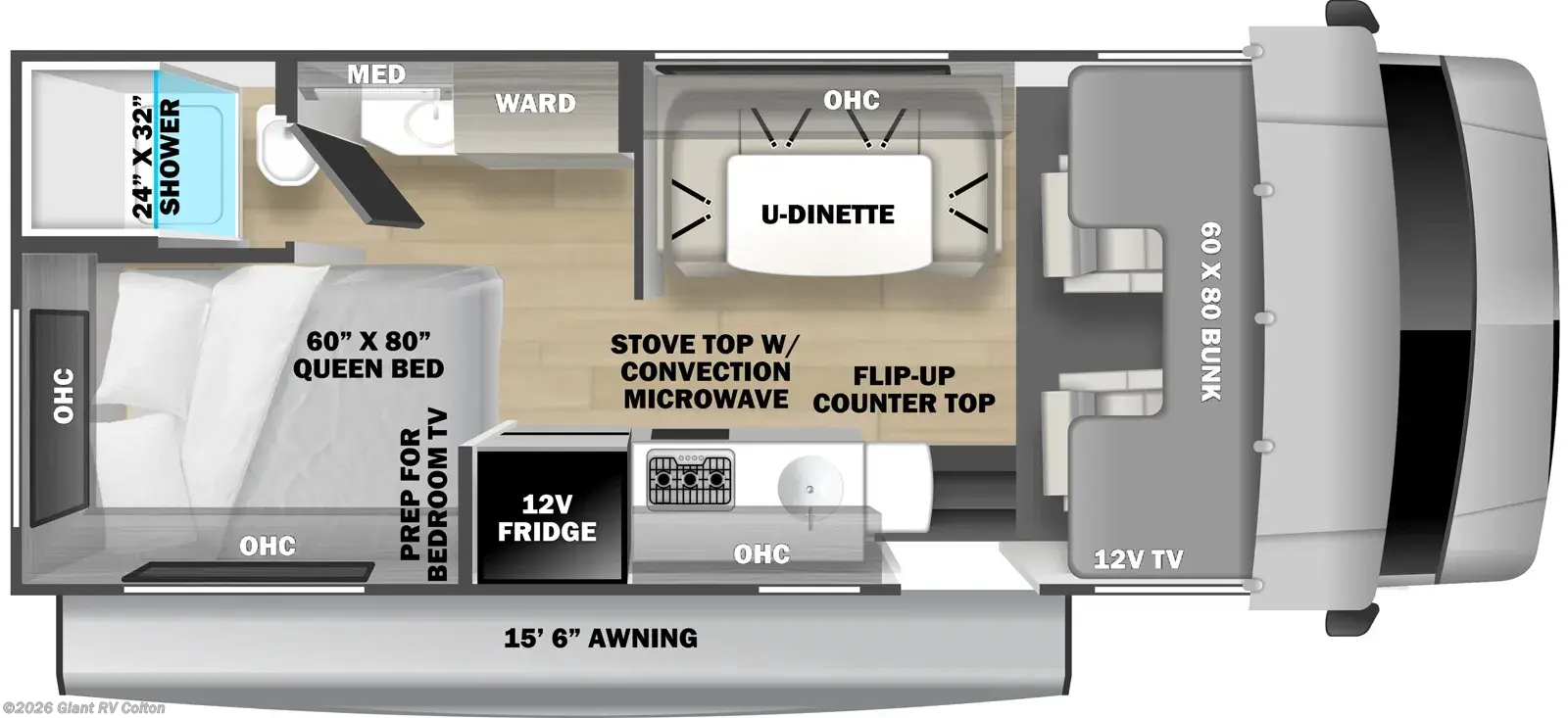 2027 Forest River Solera 22N4X4 - New Class C For Sale by Giant RV in Colton, California