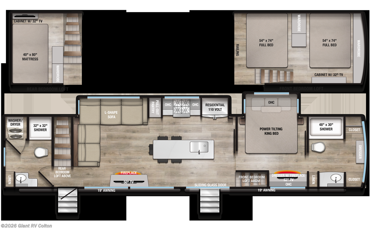2027 Alliance RV Benchmark 44LFT - New Destination Trailer For Sale by Giant RV in Colton, California